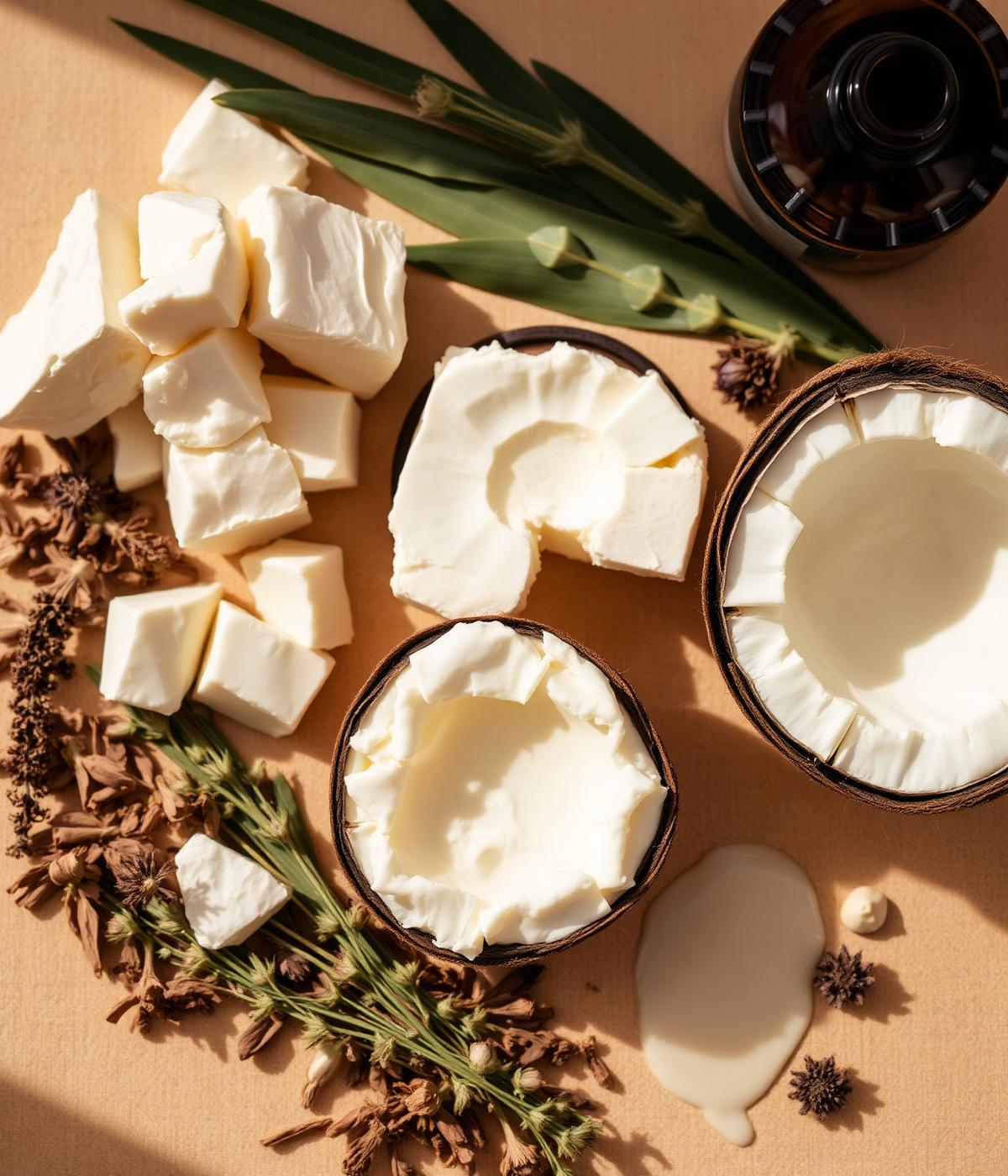 Natural ingredients — shea butter, coconut and botanicals